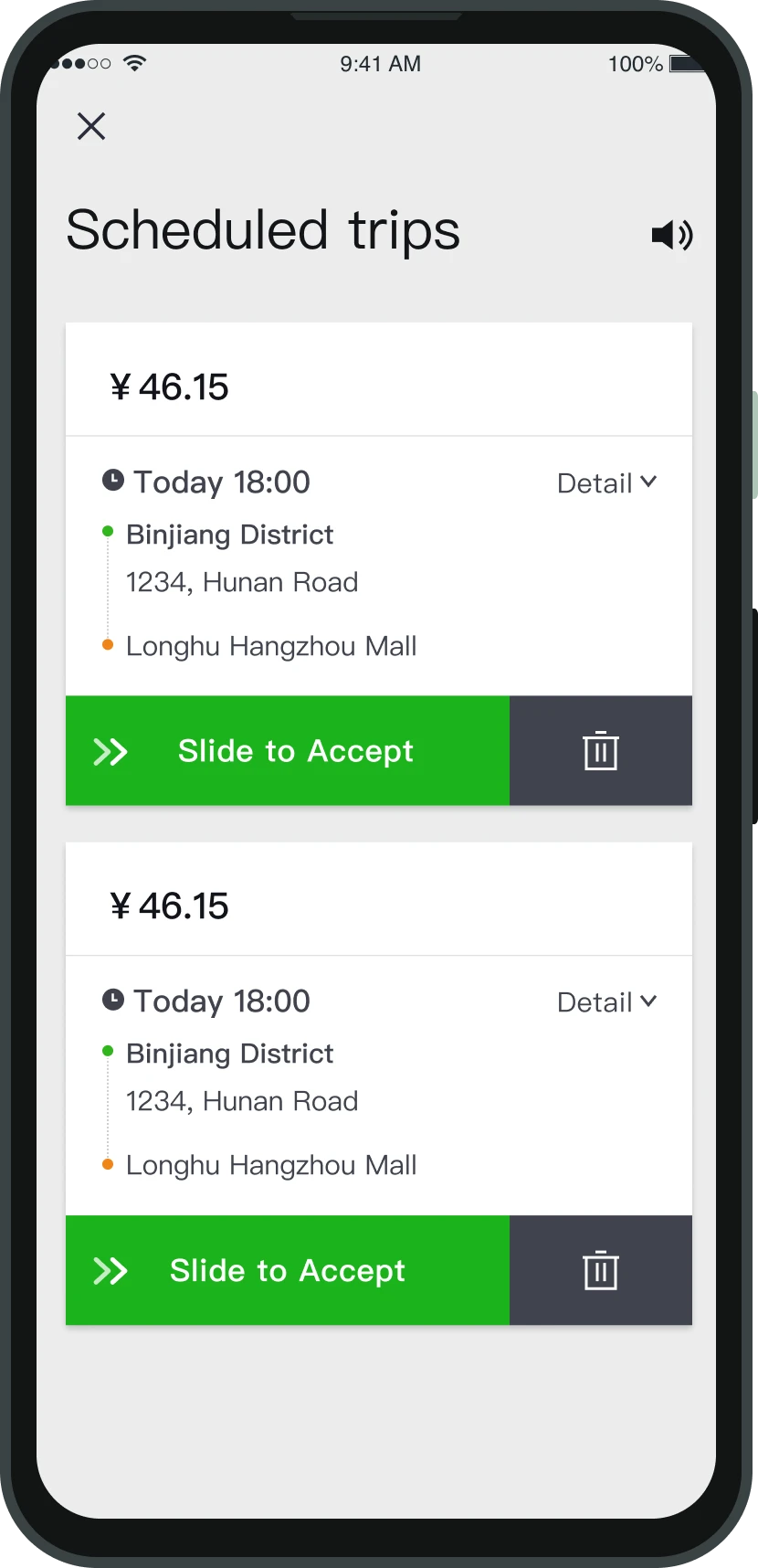 Slide-to-accept interaction explored to reduce accidental taps
